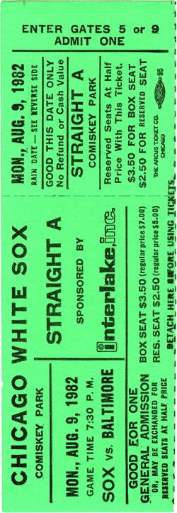 Game #1262 (Aug 9, 1982)