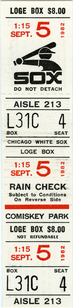 Game #1287 (Sep 5, 1982)