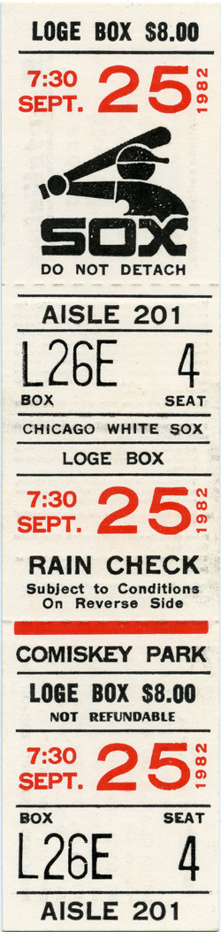 Game #1305 (Sep 25, 1982)
