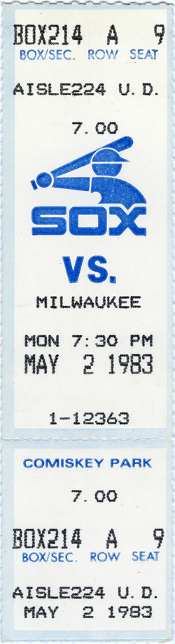 Game #1327 (May 2, 1983)