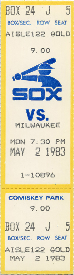 Game #1327 (May 2, 1983)