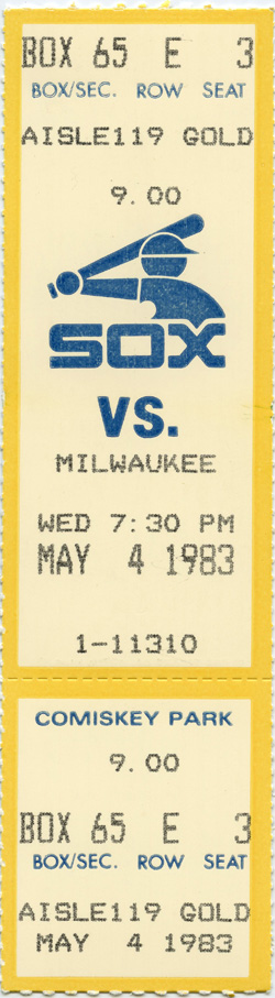 Game #1328 (May 4, 1983)