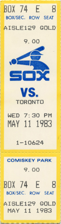 Game #1332 (May 11, 1983)