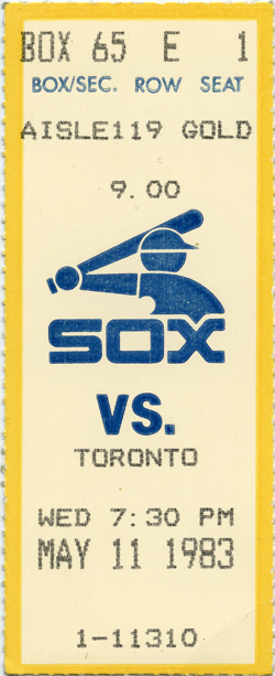 Game #1332 (May 11, 1983)