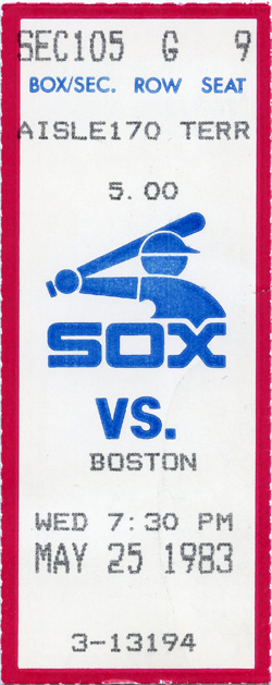 Game #1342 (May 25, 1983)