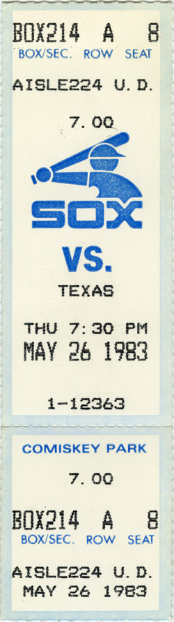 Game #1343 (May 26, 1983)