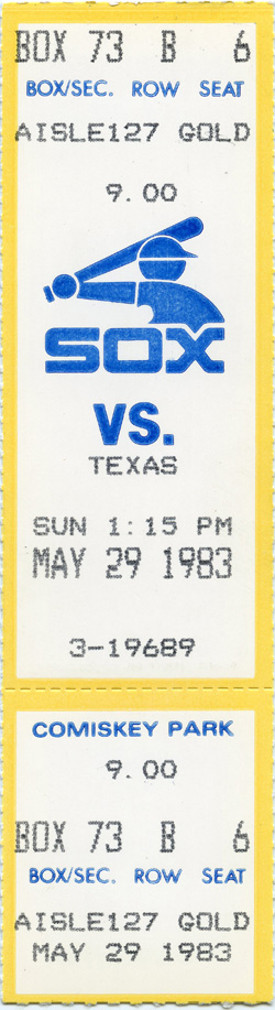 Game #1345 (May 29, 1983)