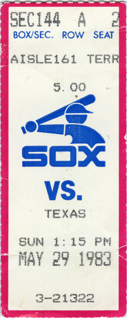 Game #1345 (May 29, 1983)