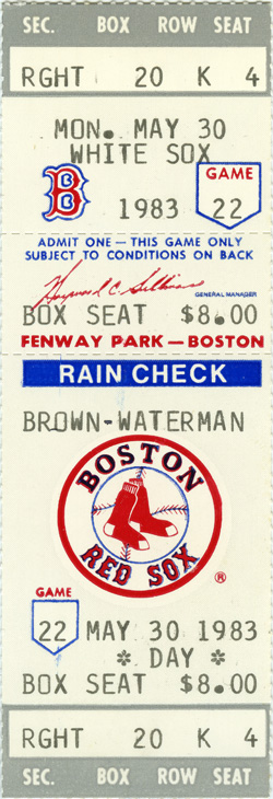 Game #1346 (May 30, 1983)