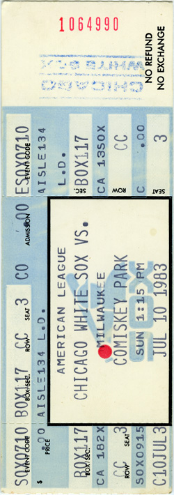 Game #1376 (Jul 10, 1983)