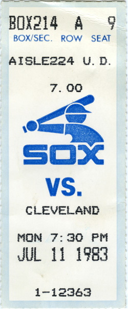 Game #1377 (Jul 11, 1983)