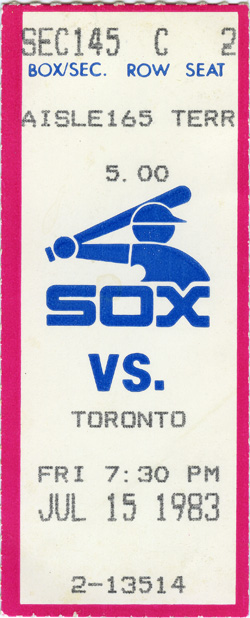 Game #1381 (Jul 15, 1983)