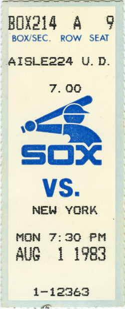 Game #1398 (Aug 1, 1983)