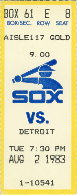 Game #1399 (Aug 2, 1983)