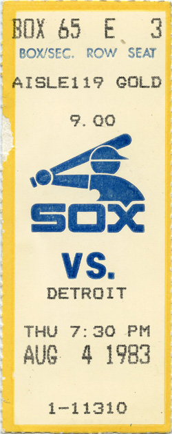 Game #1401 (Aug 4, 1983)