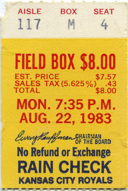 Game #1416 (Aug 22, 1983)