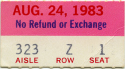 Game #1418 (Aug 24, 1983)