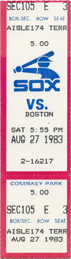 Game #1420 (Aug 27, 1983)