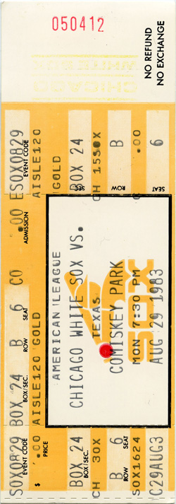 Game #1421 (Aug 29, 1983)