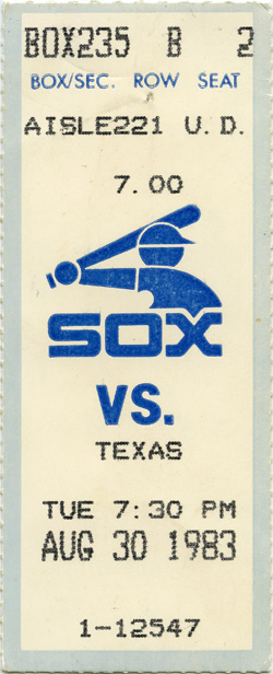 Game #1422 (Aug 30, 1983)