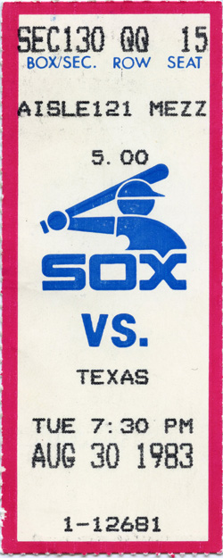 Game #1422 (Aug 30, 1983)