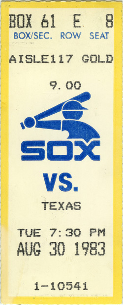 Game #1422 (Aug 30, 1983)