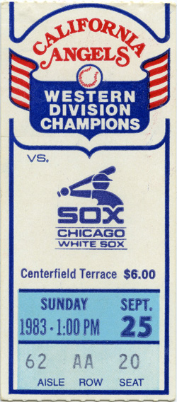 Game #1442 (Sep 25, 1983)