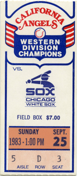 Game #1442 (Sep 25, 1983)