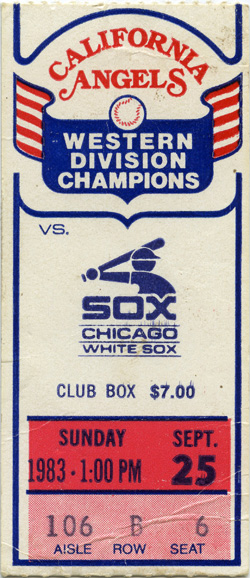 Game #1442 (Sep 25, 1983)