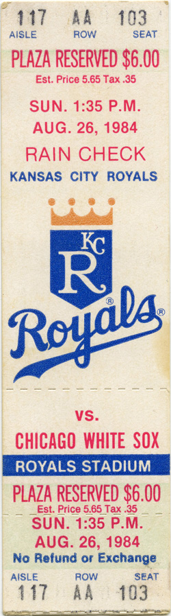Game #1531 (Aug 26, 1984)