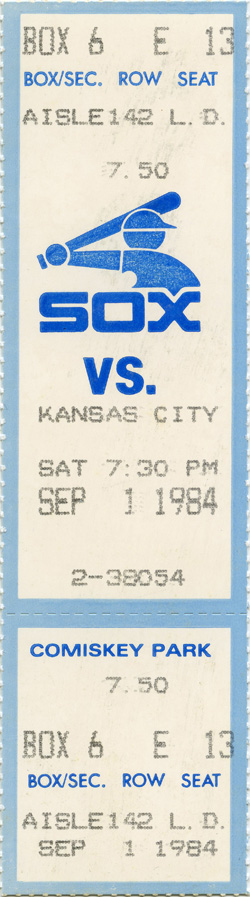 Game #1537 (Sep 1, 1984)