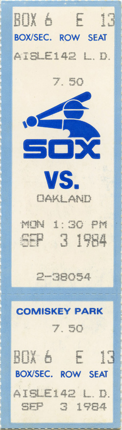 Game #1539 (Sep 3, 1984)