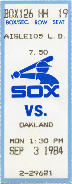 Game #1539 (Sep 3, 1984)