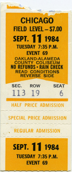 Game #1542 (Sep 11, 1984)