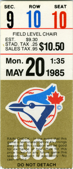 Game #1579 (May 20, 1985)