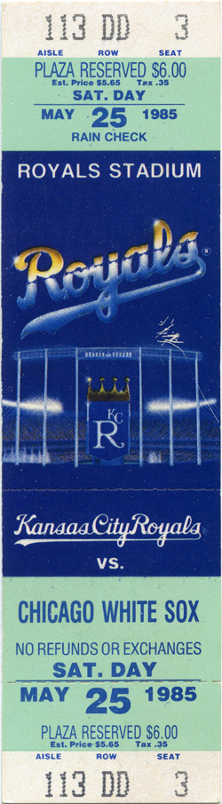 Game #1583 (May 25, 1985)