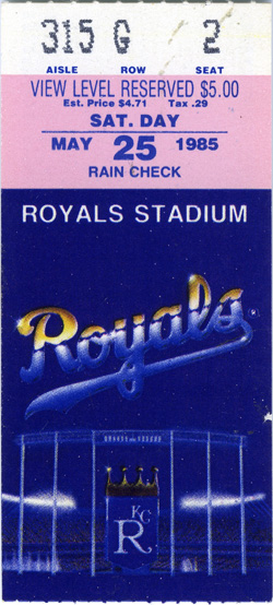Game #1583 (May 25, 1985)