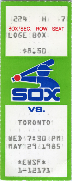 Game #1586 (May 29, 1985)