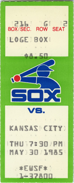 Game #1587 (May 30, 1985)