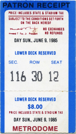 Game #1595 (Jun 9, 1985)