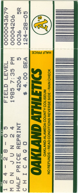 Game #1608 (Jun 24, 1985)