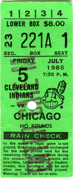 Game #1617 (Jul 5, 1985)