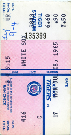 Game #1620 (Jul 8, 1985)