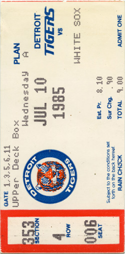 Game #1622 (Jul 10, 1985)