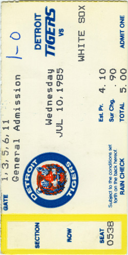 Game #1622 (Jul 10, 1985)