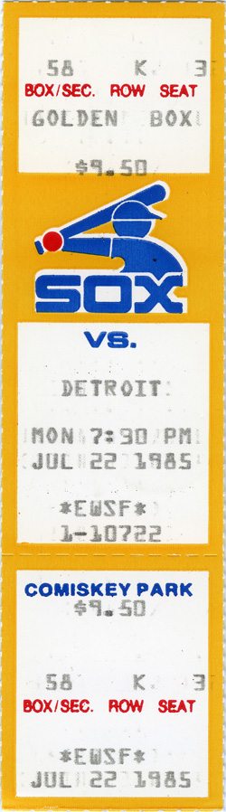 Game #1631 (Jul 22, 1985)