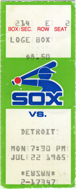 Game #1631 (Jul 22, 1985)