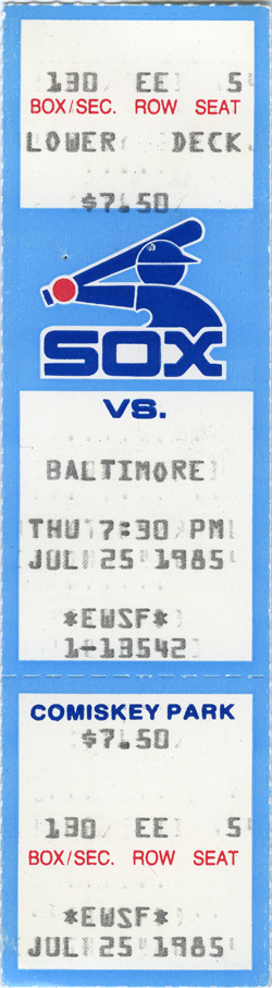 Game #1634 (Jul 25, 1985)