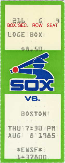 Game #1645 (Aug 8, 1985)