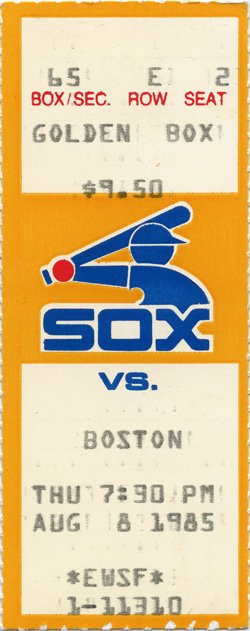 Game #1645 (Aug 8, 1985)